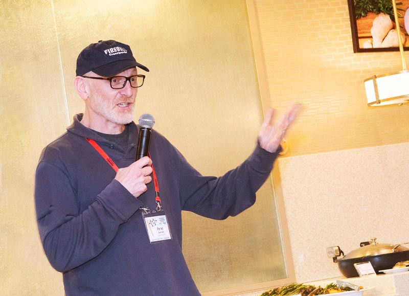 Peter Gordon at Cru Dinner